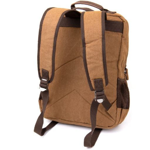 Рюкзак текстильний унісекс Vintage 20619 Коричневий