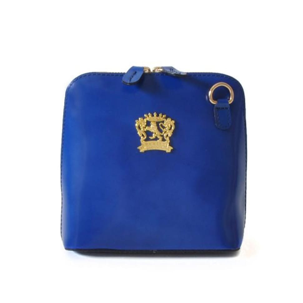 Pratesi RBE467 - Volterra Radica Woman Clutches in cow leather Radica Electric Blue
