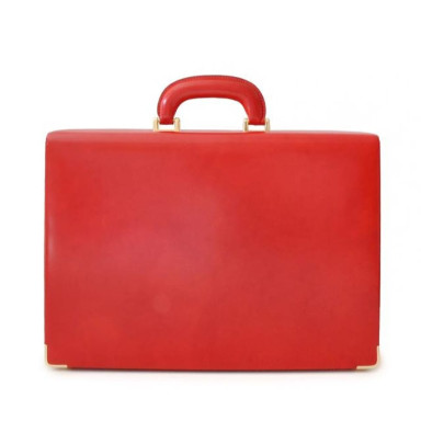 Pratesi RCL317/S - Machiavelli Small Attach Case in cow leather Radica Cherry