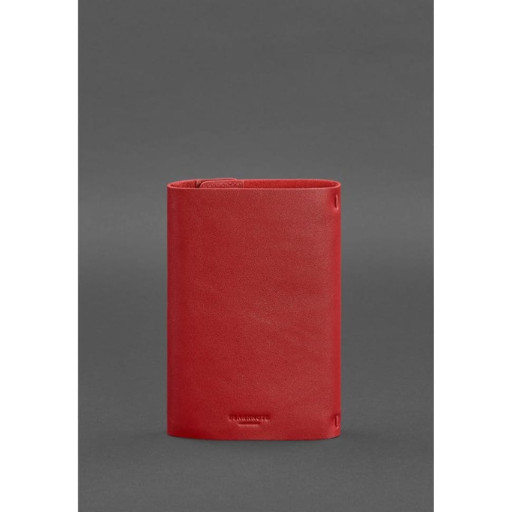 Шкіряний блокнот софт-бук 7.0 червоний