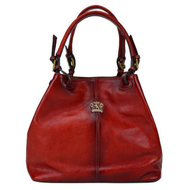 Pratesi BCL168/P - Collodi Small Woman Bag in cow leather Bruce Cherry