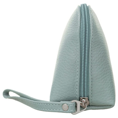 Cosmetic bag leather Desisan 1-752 mint