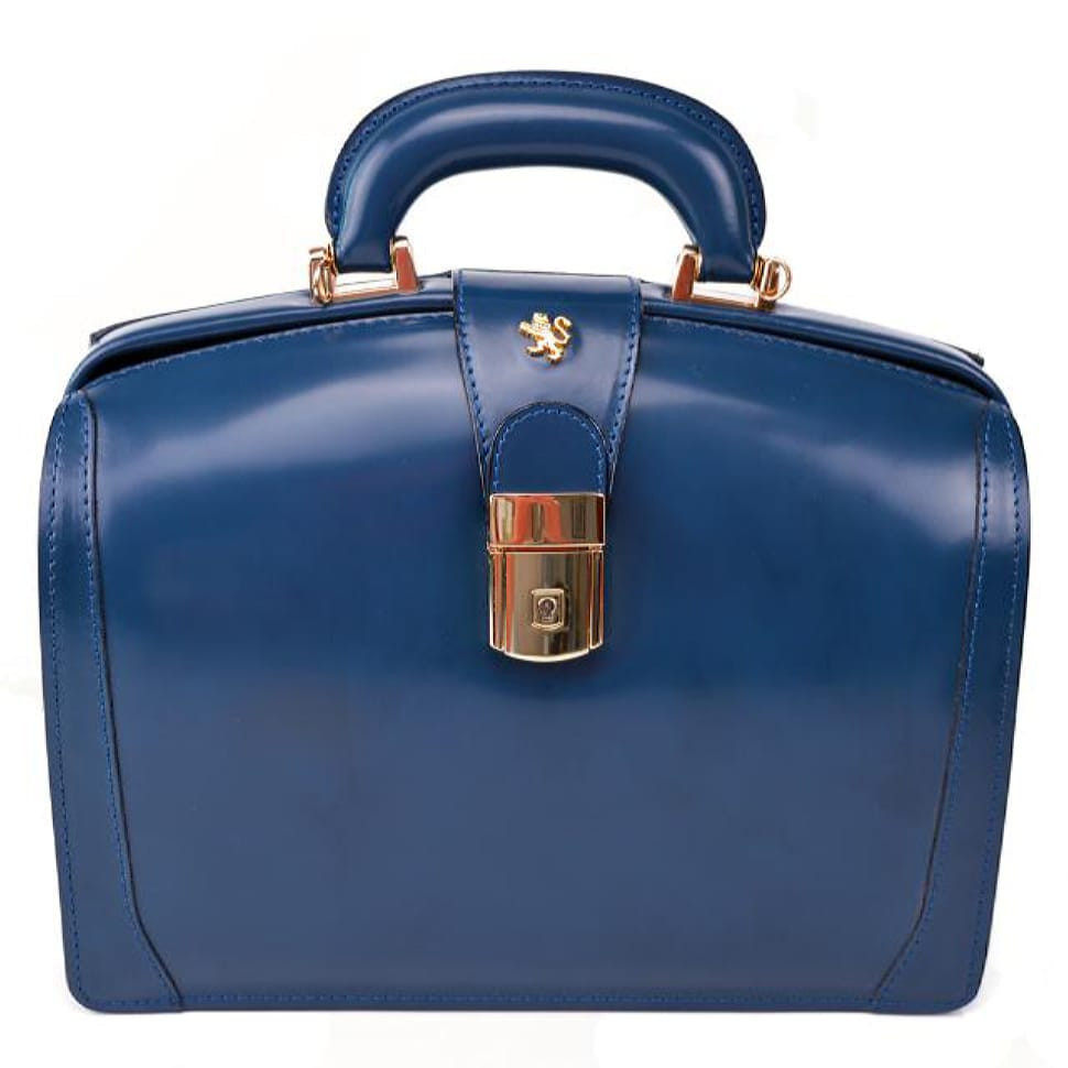 Pratesi RBL120/29T - Miss Brunelleschi R120/29T Bag in cow leather Radica Blue