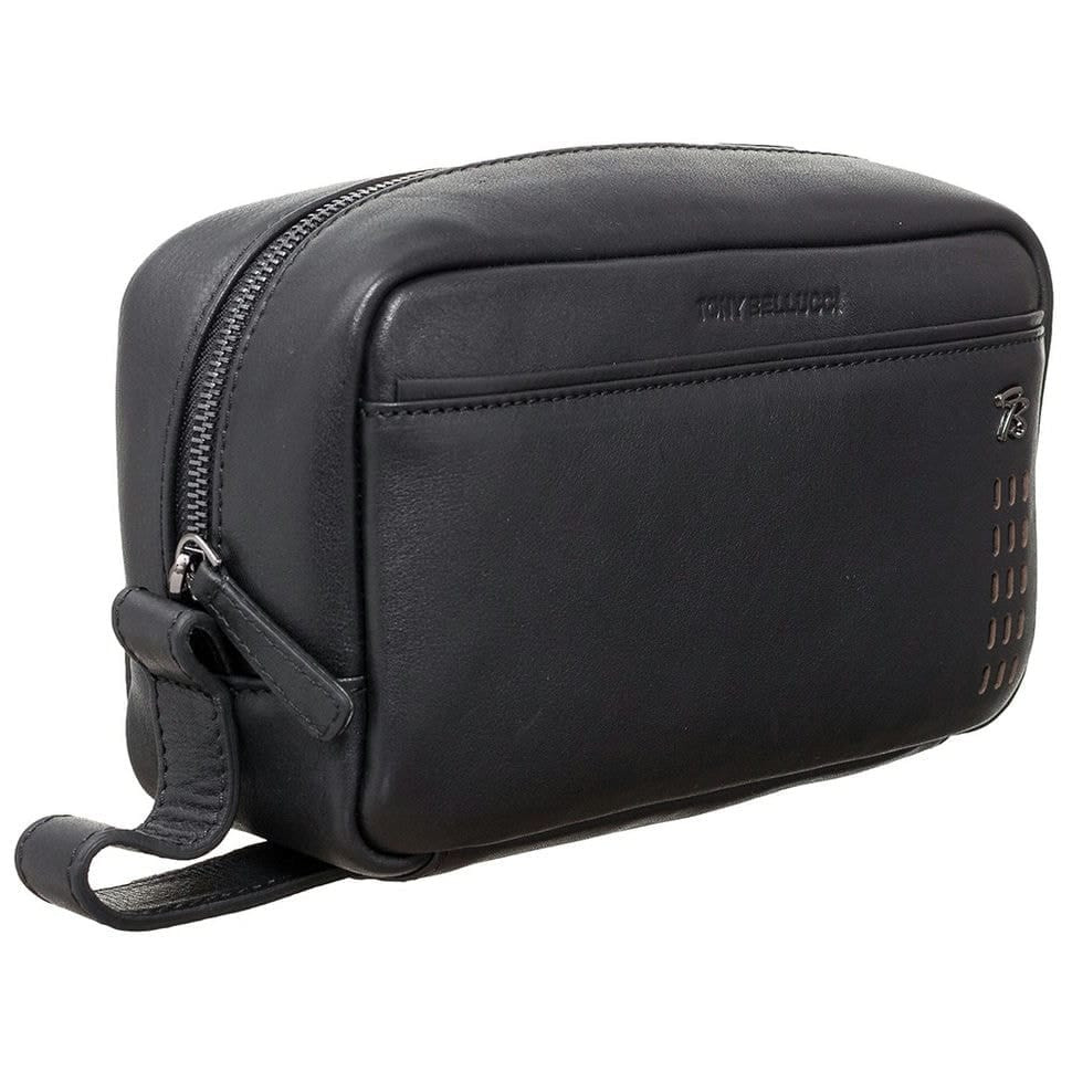 Барсетка м'яка шкіряна Tony Bellucci 5215-101 чорна