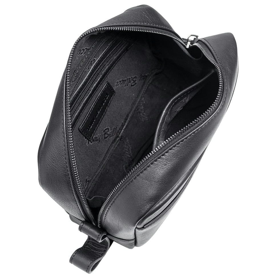 Барсетка м'яка шкіряна Tony Bellucci 5215-101 чорна