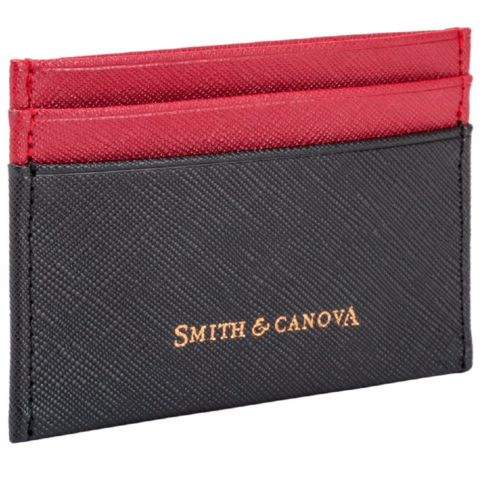 Картхолдер Smith & Canova 26827 Devere (Black-Red)
