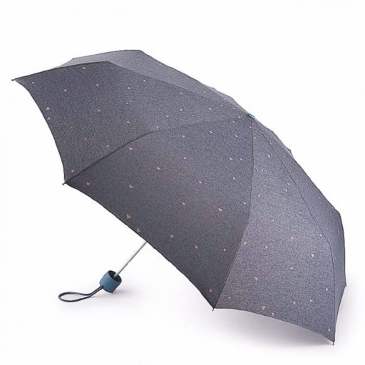Women's umbrella Fulton L779 Superlite-2 Denim Hearts (Denim Hearts)