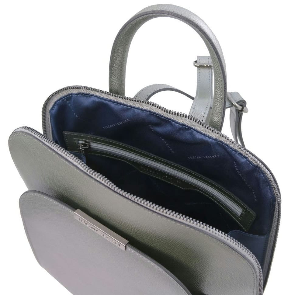 TL Bag Рюкзак зі шкіри металік Tuscany TL141645