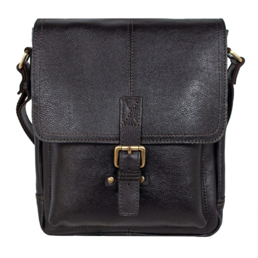 Сумка чоловіча Ashwood Benjamin Brown (Коричневий)