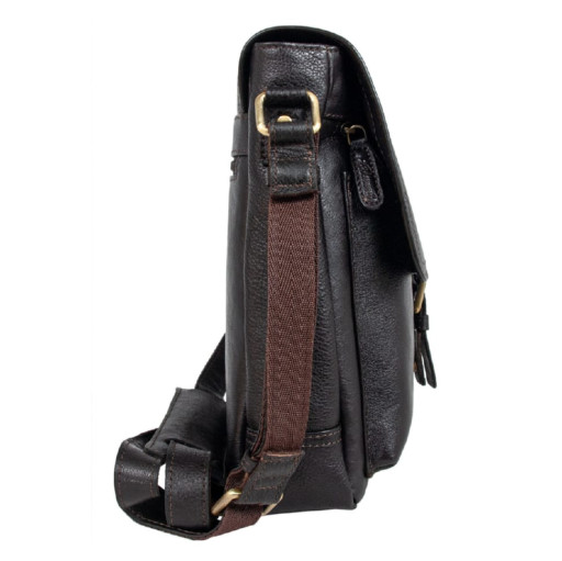 Сумка чоловіча Ashwood Benjamin Brown (Коричневий)