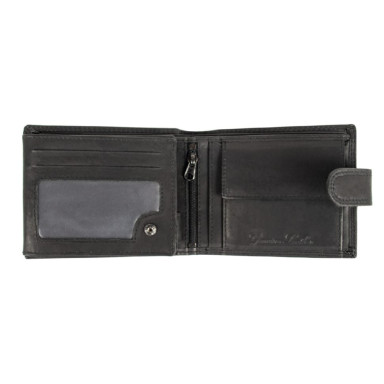 Mens Leather Wallet JCB NC42MN Black