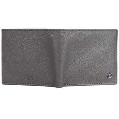 Brampton London Plutus Grey Mens Leather Wallet