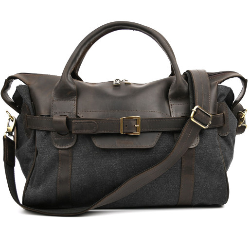 Дорожня спортивна сумка зі шкіри та канвасу RCg-7079-3md бренду TARWA