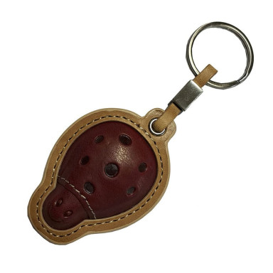 Брелок кожаный Happy key COCCINELLA 146