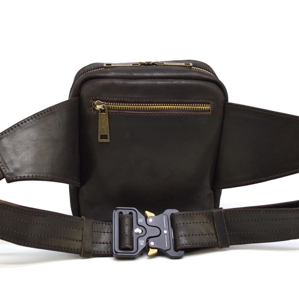 Чоловіча шкіряна напоясний сумка TARWA RC-7777-4lx