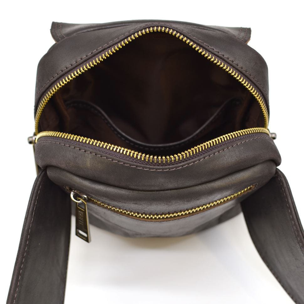 Чоловіча шкіряна напоясний сумка TARWA RC-7777-4lx