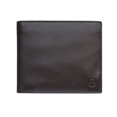 Leather wallet Cortina 5068 moro brown