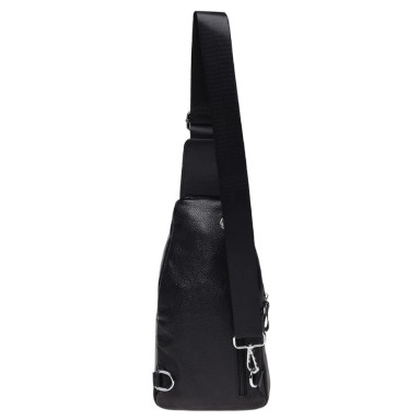 Keizer mens leather backpack K15055-black