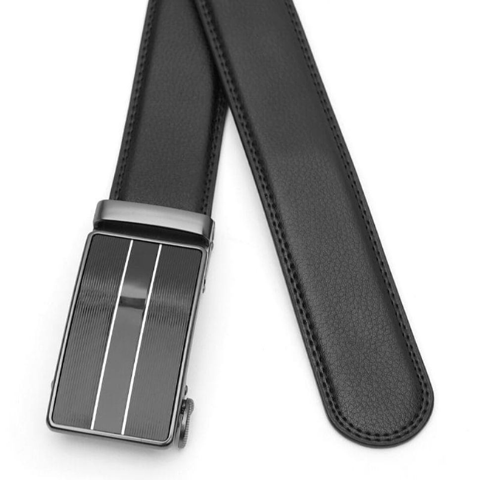 Стильний чоловічий ремінь V1GKX36-black