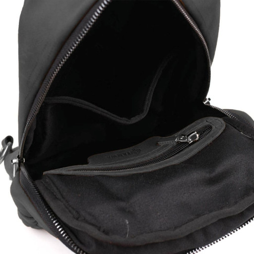 Рюкзак слінг шкіряний з кишенями TARWA RA-6010-3md 