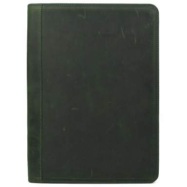 Leather zippered folder for A4+ documents TARWA RE-1296-4lx