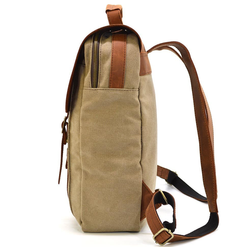 Backpack bag for canvas laptop TARWA RBs-3420-3md red