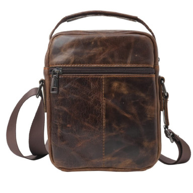 Барсетка м'яка шкіряна BUFFALO BAGS M7512C коричнева