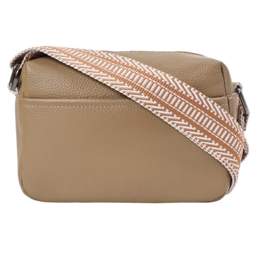 Сумка жіноча з натуральної шкіри MB1086taupe