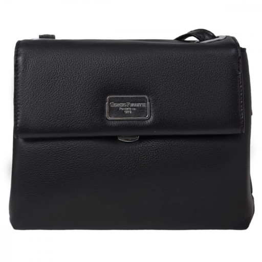 Сумка жіноча шкіряна GIORGIO FERRETTI GF2020708-1 чорна