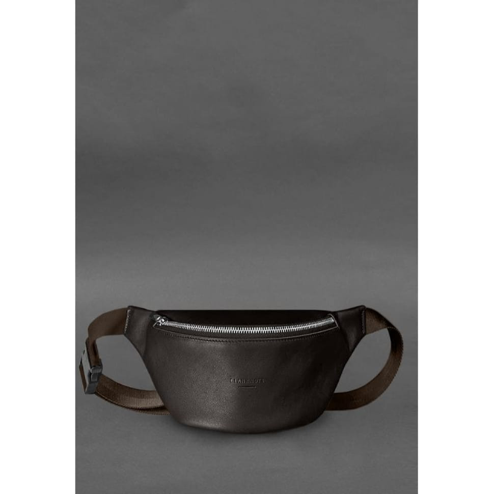 Kanny Leather Fanny Pack Dark Brown