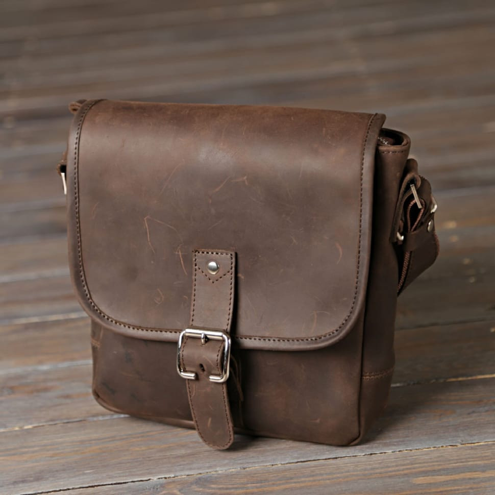 SHVIGEL Bag 00890 Vintage Leather Brown