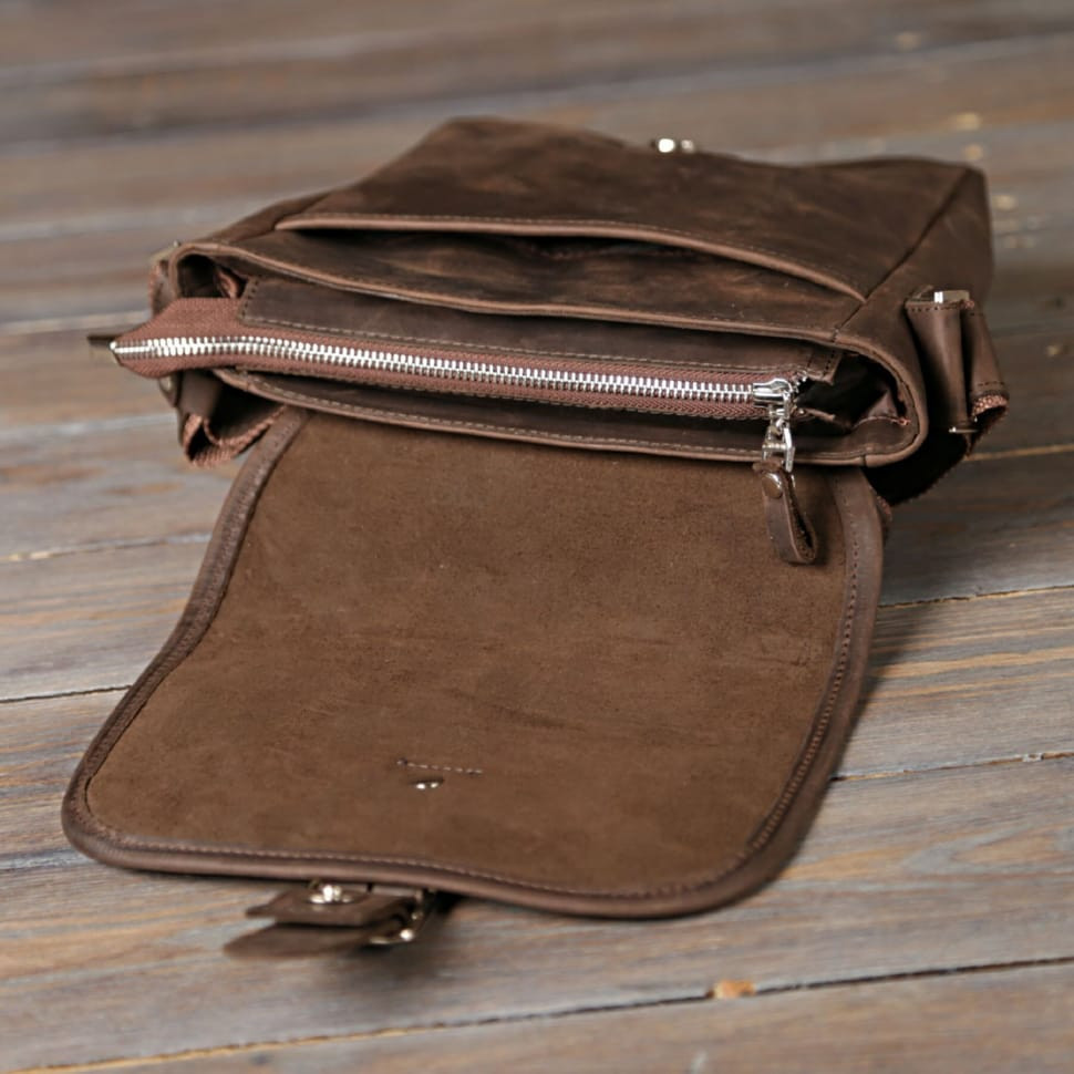 SHVIGEL Bag 00890 Vintage Leather Brown
