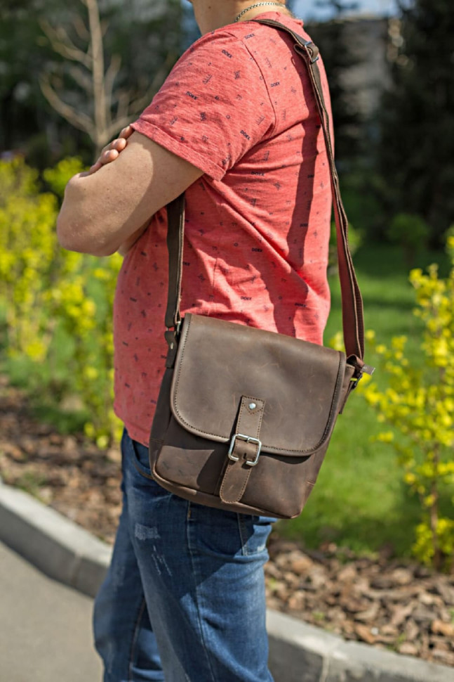 SHVIGEL Bag 00890 Vintage Leather Brown