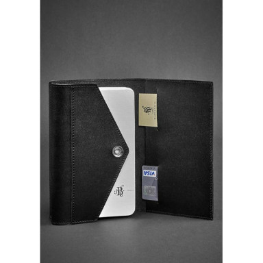 Leather notepad (Soft-beech) 2.0 black