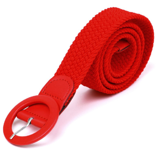 Красивий жіночий ремінь Vintage 20817 Червоний