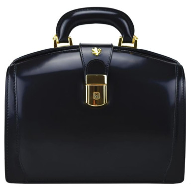 Pratesi RNE120/29T - Miss Brunelleschi R120/29T Bag in cow leather Miss Brunelleschi R120/29T Black