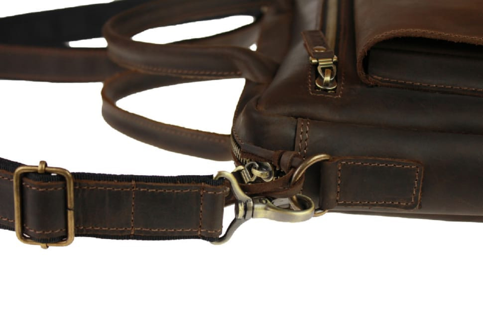 Bag man's for documents large leather A4 SULLIVAN 74219 (48) brown