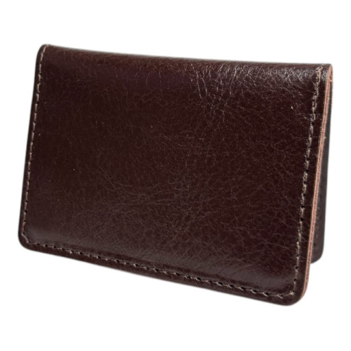 Темно-коричнева шкіряна обкладинка для прав Newery N2216NKC