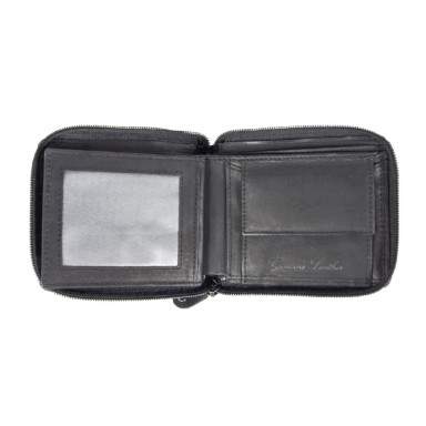 Leather wallet for men JCB NC38MN Black
