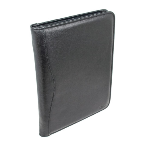 Папка Ashwood A4 ZIP Black (Чорний)