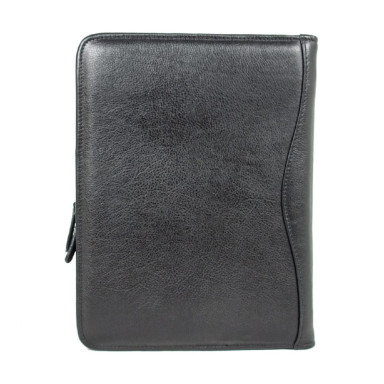 Папка Ashwood A4 ZIP Black (Чорний)