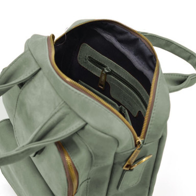 Vertical mens bag RE-7266-3md TARWA green