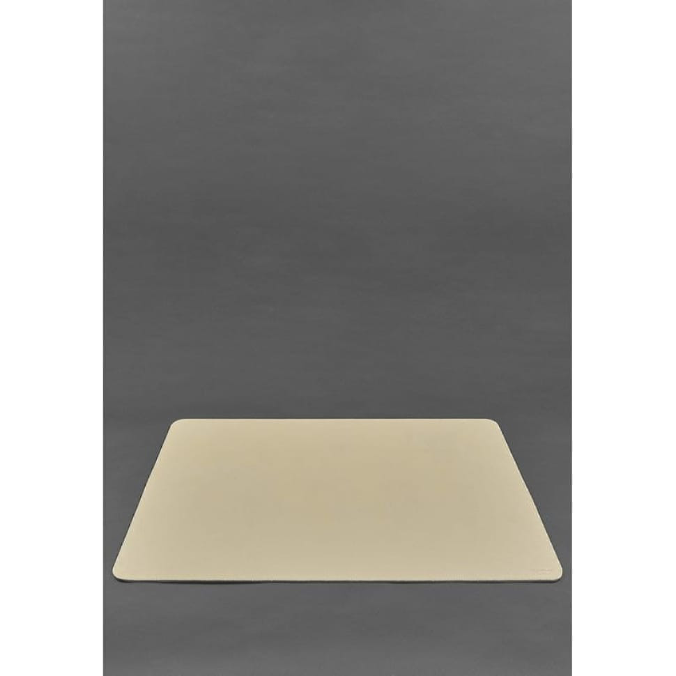 Килимок для робочого столу 2.0 двосторонній світло-бежевий