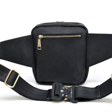 Men's belt bag made of genuine leather RA-7777-4lx TARWA