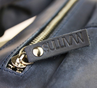 Сумка мужская кожаная планшетка SULLIVAN 354107(27) синяя