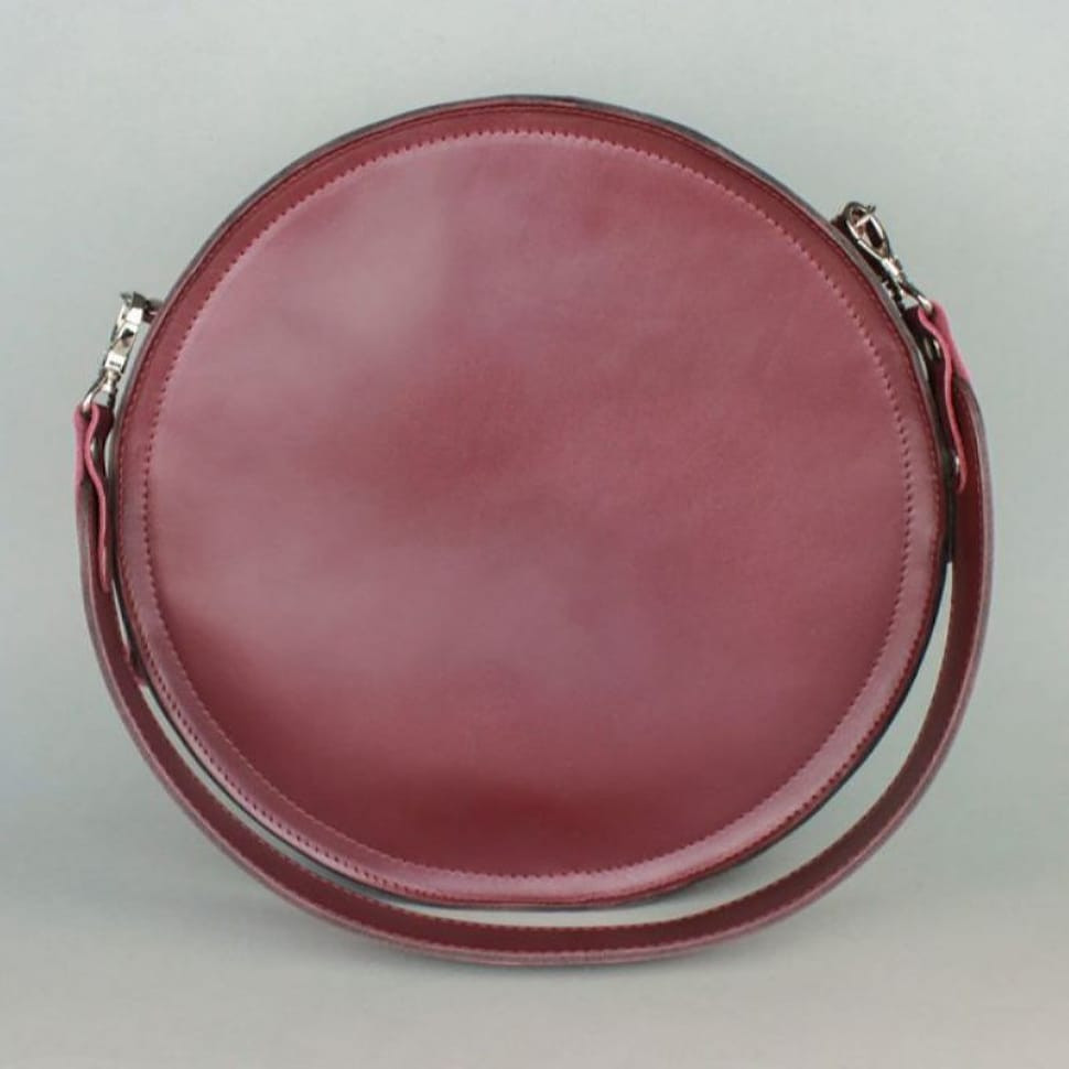 Жіноча шкіряна сумка Amy L бордова