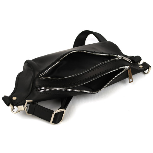 Сумка бананка в розмірі L TARWA RA-3106-3lx чорна 3 відділення