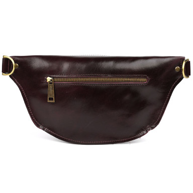 TARWA GM-3105-3lx waist bag, size M, 3 compartments, burgundy