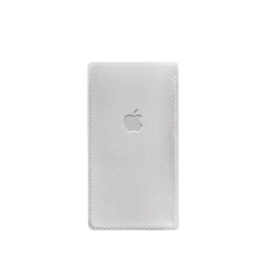 Кожаный чехол для iPhone 12 Белый