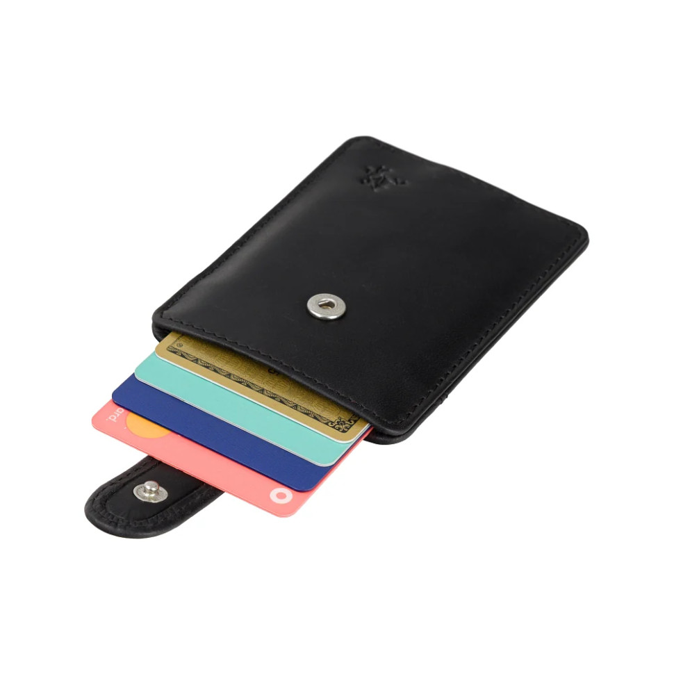 Visconti VT92 Arturo Cardholder (Matte Black)
